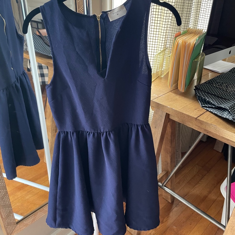 Navy Blue Dress